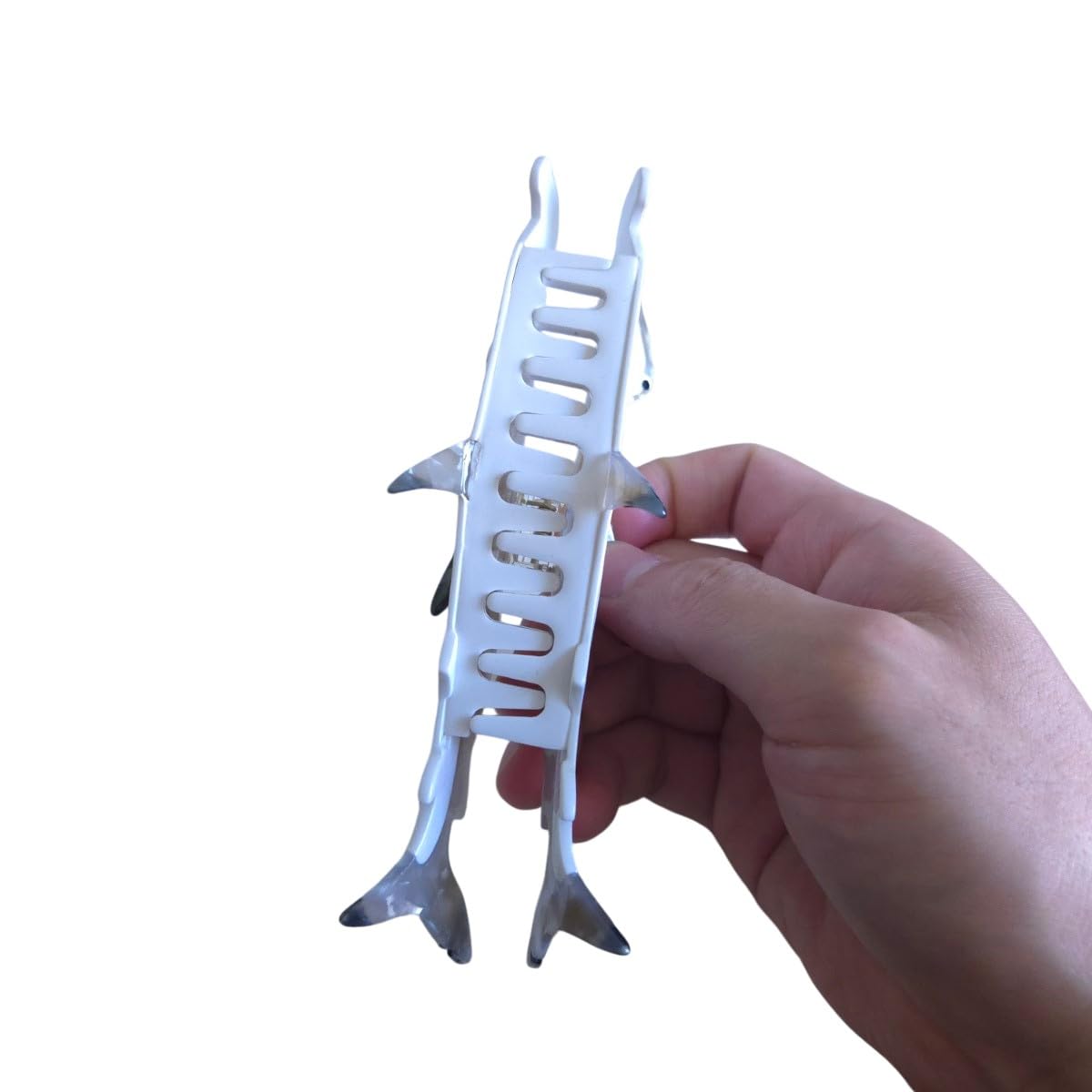 Hammerhead Shark Design Large Hair Claw Clip – 15cm Acrylic Animal Hair Accessory, Strong Hold & Unique Style